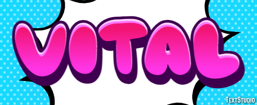 Vital Text effect