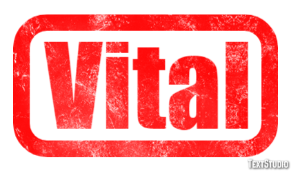 Vital Text effect