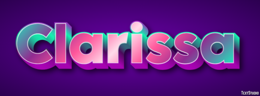 Clarissa Text Effect