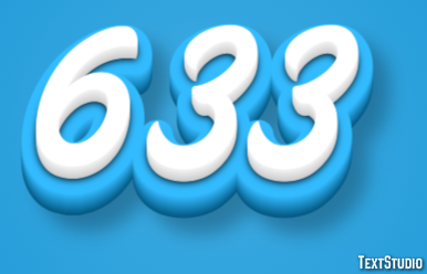 633 Text Effect