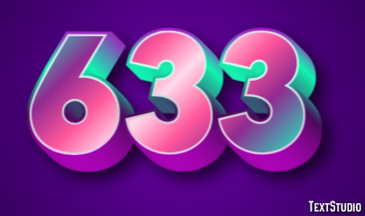 633 Text Effect