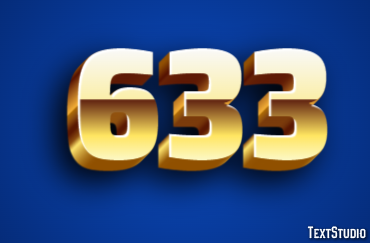 633 Text Effect