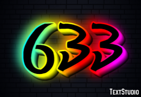 633 Text Effect