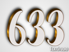 633 Text Effect