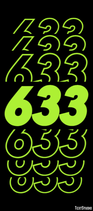 633 Text Effect