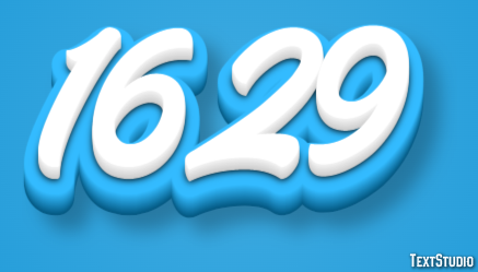 1629 Text Effect