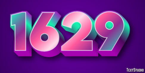1629 Efecto de Texto