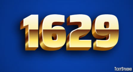 1629 Text Effect