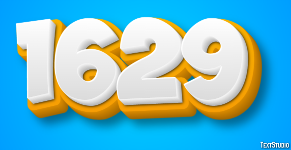 1629 Text Effect