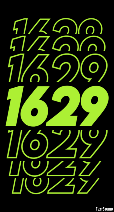 1629 Text Effect
