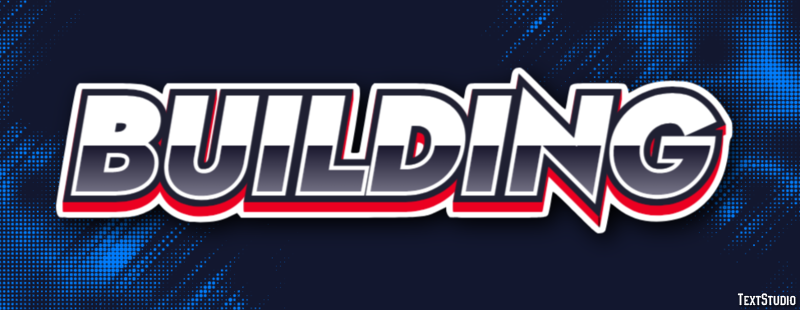 Building Text Effect