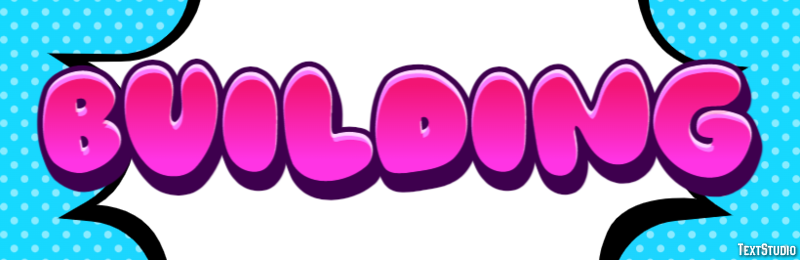 Building Text Effect