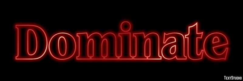 Dominate Effet de Texte