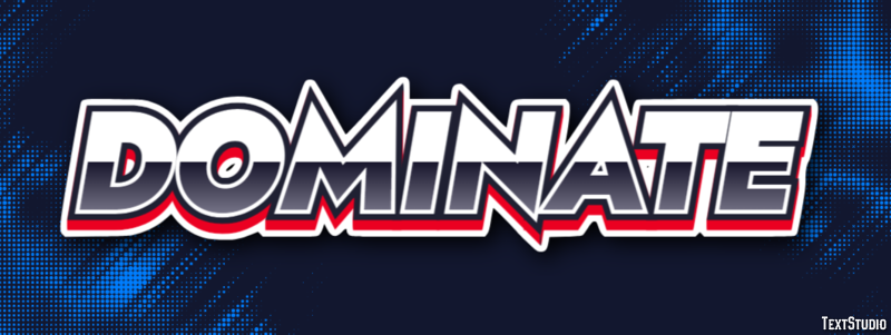 Dominate Text Effect