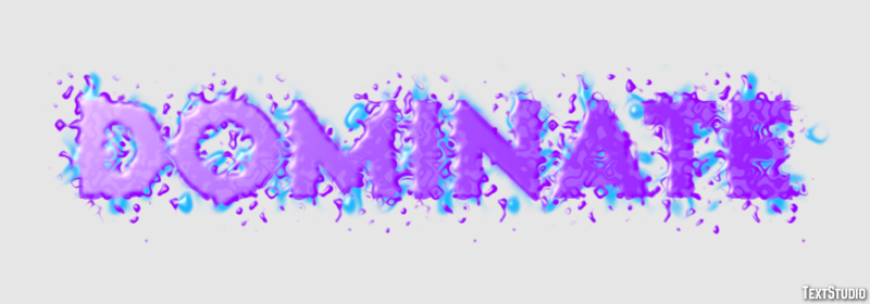 Dominate Text Effect