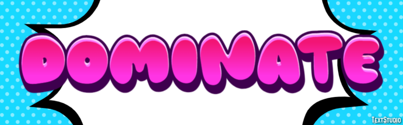 Dominate Text Effect