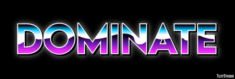 Dominate Text Effect
