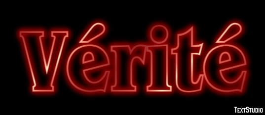 Vérité Effet de texte