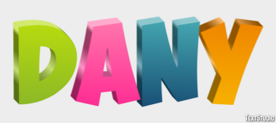 Dany Text Effect