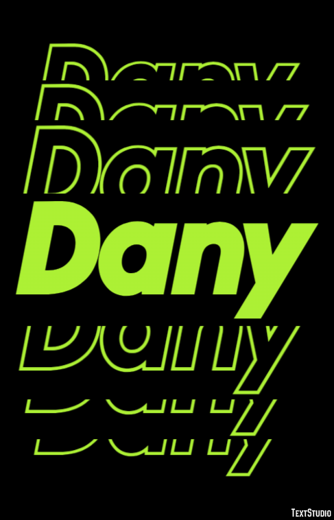 Dany Text effect