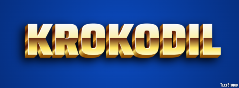 Krokodil Effetto testo