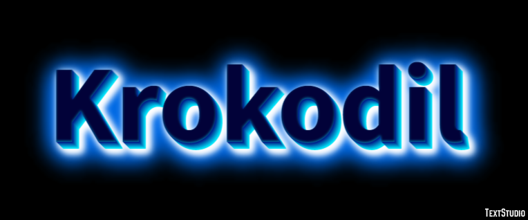 Krokodil Effetto testo