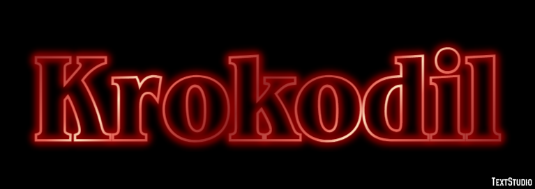 Krokodil Effetto testo