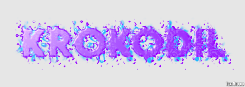 Krokodil Effetto testo