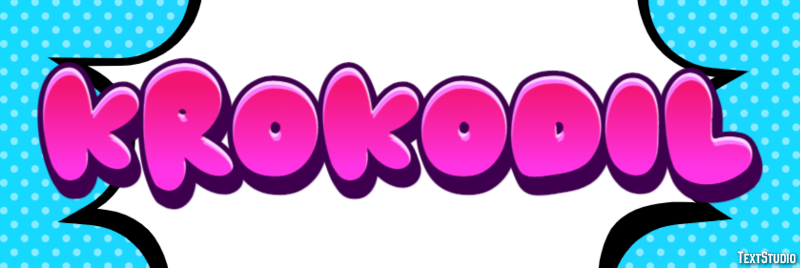 Krokodil Effetto testo