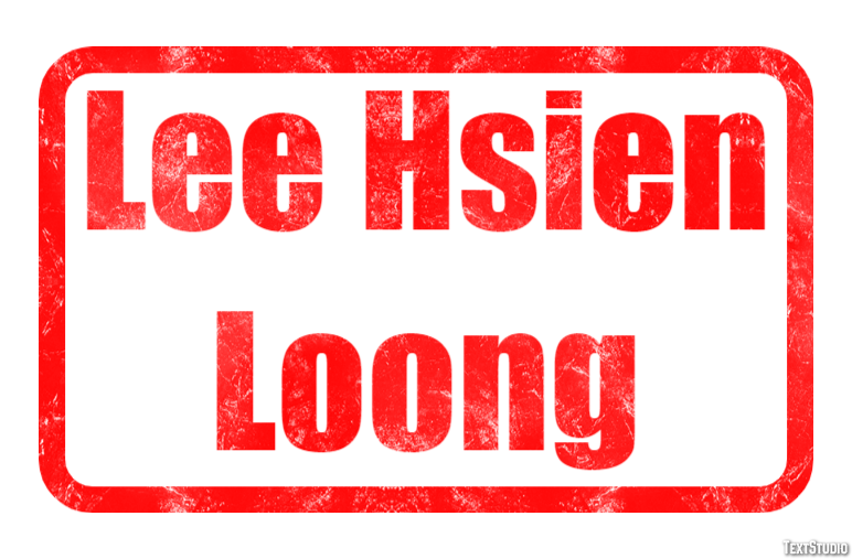 Lee Hsien Loong Efeito do texto