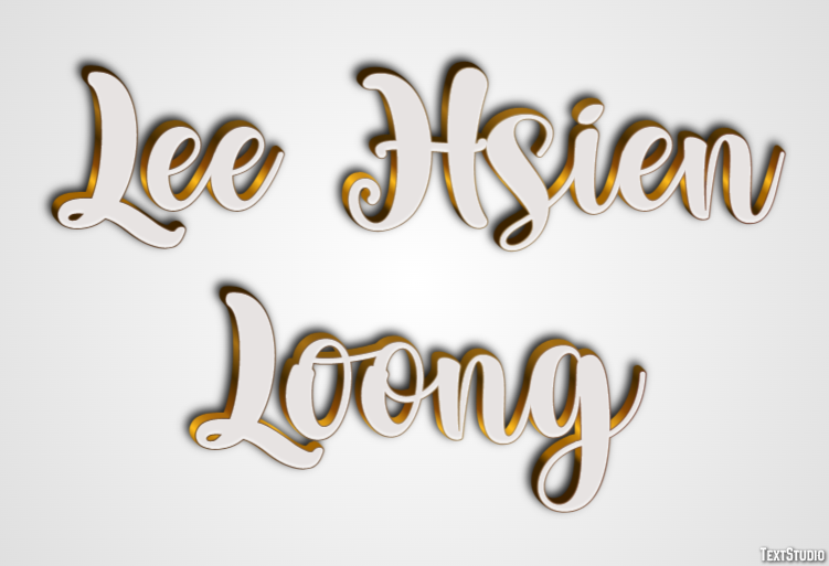 Lee Hsien Loong Texteffekt