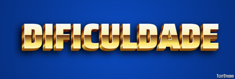 Dificuldade テキスト効果