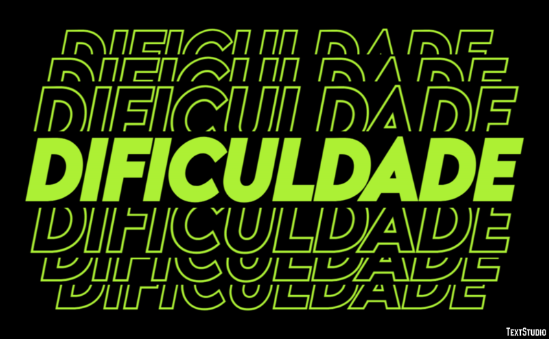 Dificuldade Efeito do texto