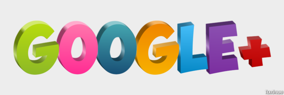 Google+ Effetto testo