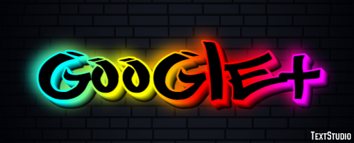 Google+ Effetto testo