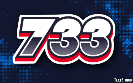 733 Efekt tekstowy