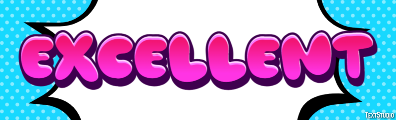 Excellent Efeito de texto