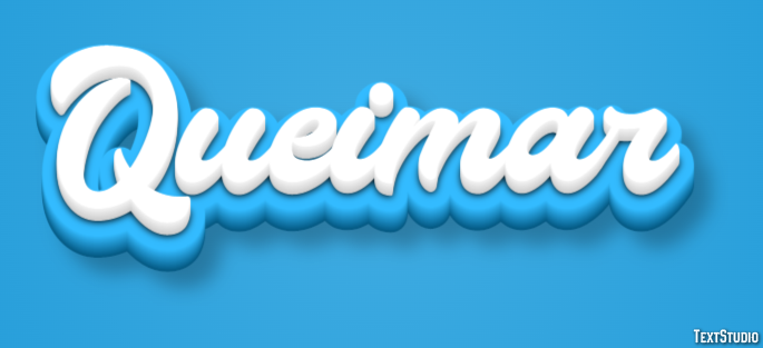 Queimar Efeito do texto