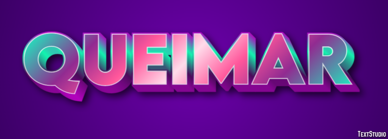 Queimar Efeito de texto
