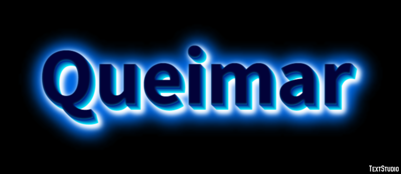 Queimar Efeito de texto