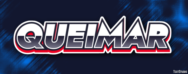 Queimar Efeito do texto