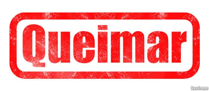 Queimar Efeito do texto