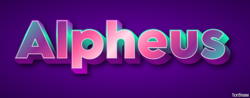 Alpheus Text Effect