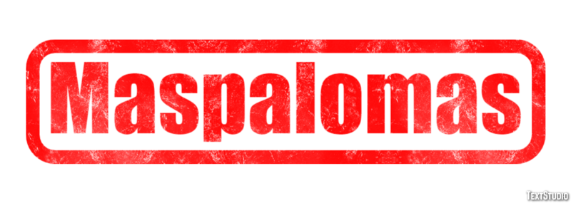 Maspalomas Efekt tekstowy