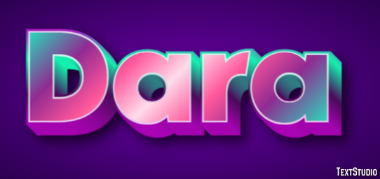 Dara Text effect