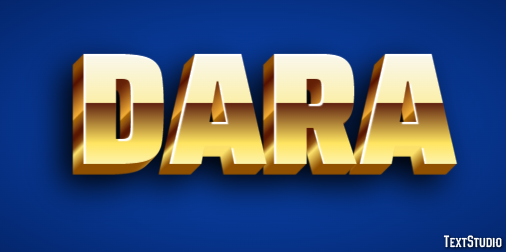 Dara Text effect