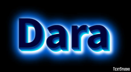 Dara Text effect
