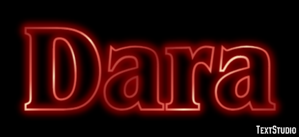 Dara Text effect