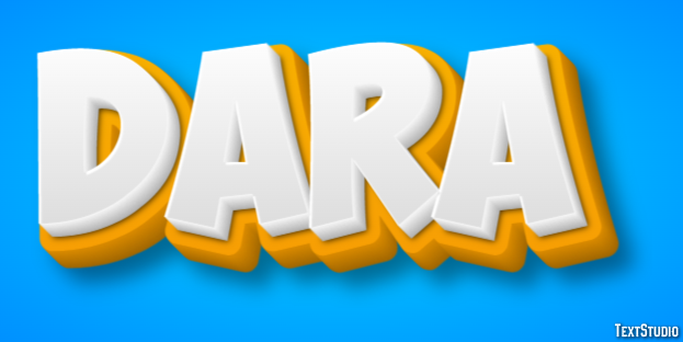 Dara Text effect