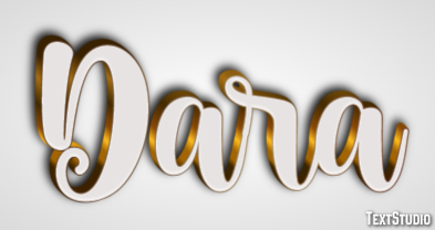 Dara Text effect
